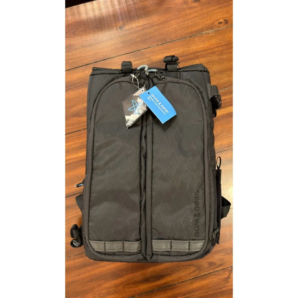 Gura Gear Kiboko City Commuter 18L+ Camera Backpack Black X-Pac Bag